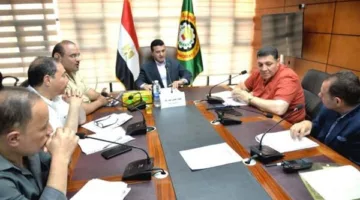 السكرتير العام للدقهلية يتولى قيادة اجتماع الأمانة الفنية لمجلس إدارة المنطقة الصناعية في جمصة