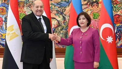 عبد الوهاب عبد الرازق يلتقي برئيس المجلس الوطني الأذربيجاني لتعزيز التعاون الثنائي عبد الوهاب عبد الرازق يلتقي برئيس المجلس الوطني الأذربيجاني لتعزيز التعاون الثنائي