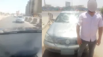 الداخلية تلقي القبض على السائق المتورط في القيادة عكس الاتجاه في البساتين | فيديو
