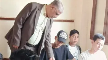 وكيل “تعليم المنوفية” يراقب امتحانات نهائي العام في إدارة منوف التعليمية