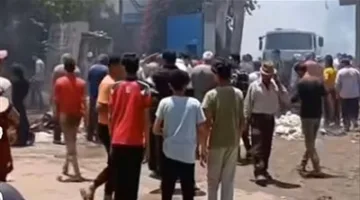 إخماد حريق في مصنع للأثاث بقرية الفيروسات بالدقهلية دون تسجيل إصابات بشرية.