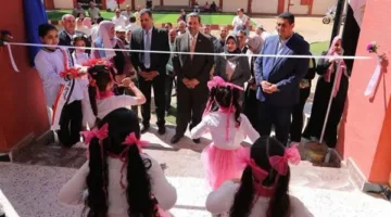 محافظ دمياط يطلق مشروع توسعة مدرسة عبد الرحمن إسماعيل صالح في الزرقا