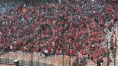 جماهير الأهلي تتوافد إلى ستاد القاهرة قبل مباراة فاركو في الدوري المصري الممتاز (صور) جماهير الأهلي تتوافد إلى ستاد القاهرة قبل مباراة فاركو في الدوري المصري الممتاز (صور)
