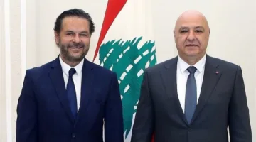 راغب علامة يجتمع مع الرئيس اللبناني