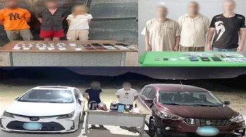 إلقاء القبض على شبكة دولية لتصنيع وتهريب مخدر الآيس | صور