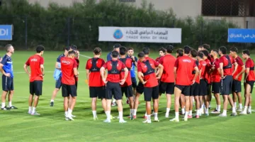 صور: تدريبات للأسود الرافدين استعداداً لمباراة كوريا