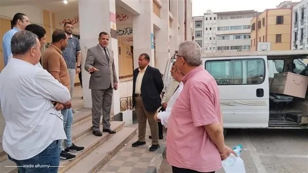مدير “تعليم دمياط” يراقب توزيع أسئلة امتحانات الشهادة الإعدادية والدبلومات الفنية مدير “تعليم دمياط” يراقب توزيع أسئلة امتحانات الشهادة الإعدادية والدبلومات الفنية