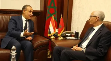وزير الخارجية يلتقي برئيس البرلمان المغربي في الرباط | صور