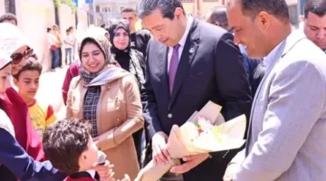 محافظ دمياط يزور الأنشطة في مكتبة مصر العامة ومدينة النساء الصديقة في عزبة البرج