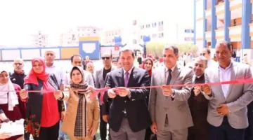 محافظ دمياط يُدشِّن المدرسة الثانوية المشتركة في عزبة البرج