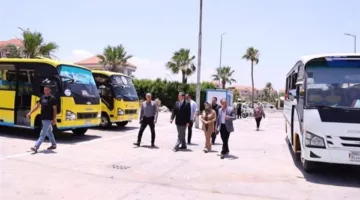 استعدادات صيفية.. محافظ دمياط يزور منطقة انتظار رحلات اليوم الواحد في رأس البر
