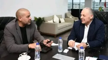 أبوريدة يلتقي بدياب برفقة العميد لوضع خطة مستقبلية للدوري.