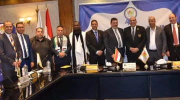 وزير الشباب والرياضة يبارك لشريف مصطفى بمناسبة توليه رئاسة الاتحاد العربي للووشو كونغ فو