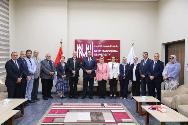 شراكة أكاديمية بين جامعة المنصورة الجديدة وجامعة نوتنجهام ترنت في بريطانيا