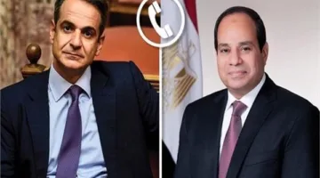 الرئيس السيسي يتلقى مكالمة هاتفية من رئيس وزراء اليونان