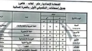 غداً السبت، 117 ألف طالب وطالبة يتوجهون لأداء امتحانات الإعدادية في المنيا.