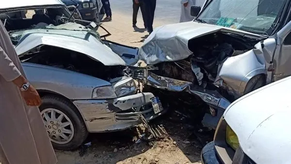 ثمانية مصابين في حادث على محور الطرق ثمانية مصابين في حادث على محور الطرق
