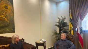 اجتماع بين وفيق صفا والمنسقة الخاصة للأمم المتحدة في لبنان.. ما الذي تناولاه؟