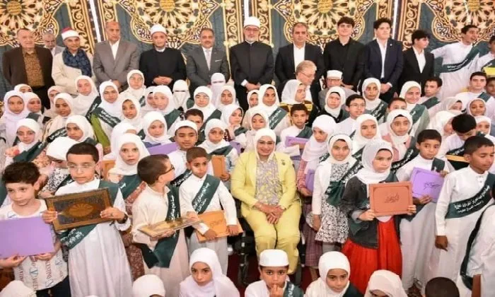 مفتى الجمهورية يشارك في احتفال تكريم حفاظ القرآن الكريم في قرية أم الزين بالشرقية