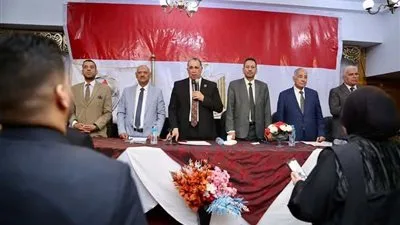 نقيب المحامين يترأس مراسم أداء اليمين القانونية للأعضاء الجدد