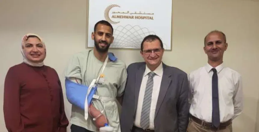 محمد حمدي، لاعب فريق زد، يجري عملية جراحية ناجحة في كوعه محمد حمدي، لاعب فريق زد، يجري عملية جراحية ناجحة في كوعه