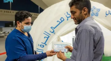 المدينة الصحية تُطلق مشروعاً لفحص القدم السكري للحجاج