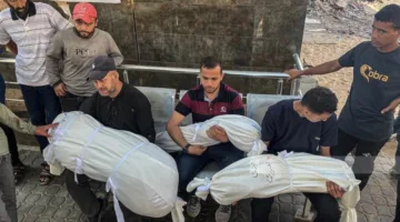 5 شهداء وجرحى جراء قصف الاحتلال على مدينتي غزة وخان يونس