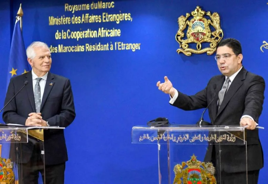 وزير الخارجية المغربي يجتمع مع الممثل الخاص للاتحاد الأوروبي لمنطقة الساحل وزير الخارجية المغربي يجتمع مع الممثل الخاص للاتحاد الأوروبي لمنطقة الساحل