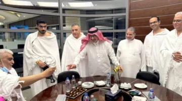 السفير الحصيني يودّع حجاج مصر المشاركين في برنامج خادم الحرمين الشريفين
