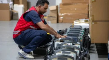 الهلال الأحمر يوفر 14.5 مليون مستهلك طبي وأدوية للوحدات والمركبات الإسعافية خلال موسم الحج