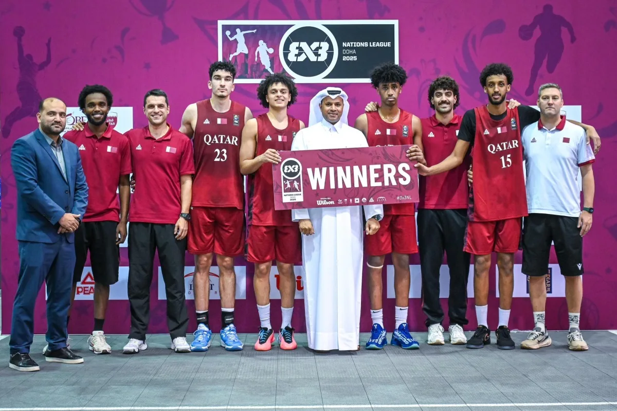 منتخبنا الوطني يتوج بلقب الرجال في الجولة الثالثة من دوري الأمم لكرة السلة 3×3 منتخبنا الوطني يتوج بلقب الرجال في الجولة الثالثة من دوري الأمم لكرة السلة 3×3
