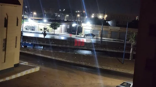 هطول أمطار رعدية معتدلة على مرسى مطروح هطول أمطار رعدية معتدلة على مرسى مطروح