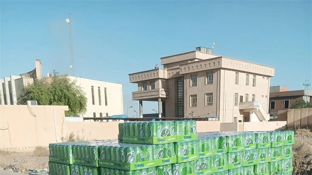 صلاح الدين: إحباط محاولة تهريب آلاف صناديق المشروبات الكحولية في كمين محكم