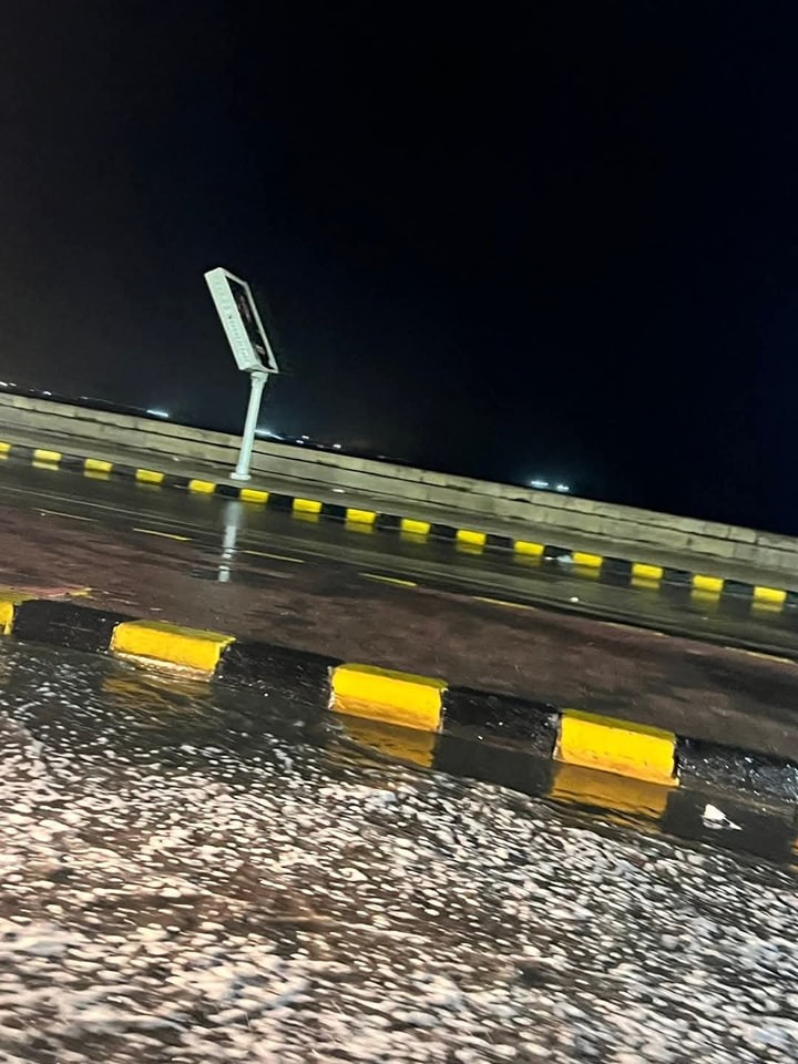 عاصفة رعدية بسواحل الإسكندرية