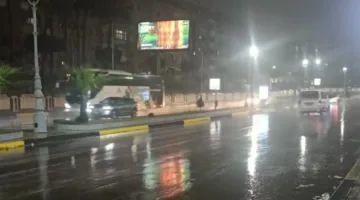 عواصف رعدية تضرب الإسكندرية والمحافظ يعلن حالة الطوارئ