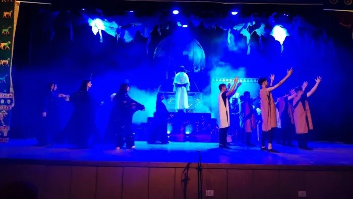 مدرج 23 يوليو يستقبل «جلجامش» في إطار فعاليات المهرجان الإقليمي للمسرح مدرج 23 يوليو يستقبل «جلجامش» في إطار فعاليات المهرجان الإقليمي للمسرح