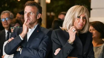 ترامب يقدم نصيحة لماكرون بعد الفيديو المثير للجدل مع زوجته بريجيت: يجب عليك إغلاق باب الطائرة.