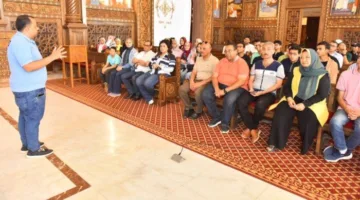 وفد طلابي من أسيوط يتجول في أبرز معالم العاصمة الإدارية الجديدة