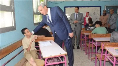 محافظ الغربية يؤكد أثناء زيارته لجان امتحانات الإعدادية على أهمية توفير بيئة آمنة ومحفزة للطلاب