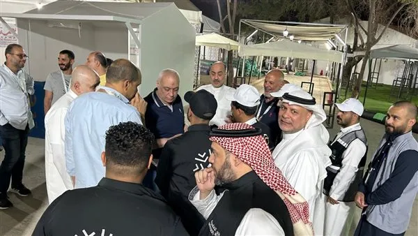 السياحة تراجع مخيمات البري والخمس نجوم استعدادًا لاستقبال الحجاج خلال الساعات القادمة. السياحة تراجع مخيمات البري والخمس نجوم استعدادًا لاستقبال الحجاج خلال الساعات القادمة.