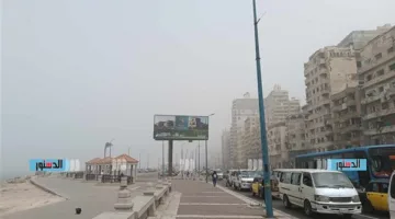 ميناء الإسكندرية يواصل نشاطه الكامل على الرغم من العاصفة والأمطار الغزيرة