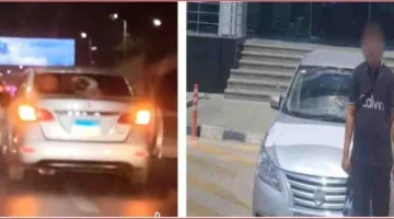 فيديو يثير الجدل على وسائل التواصل الاجتماعي: القبض على سائق سيارة عرض حياة المواطنين للخطر في الجيزة