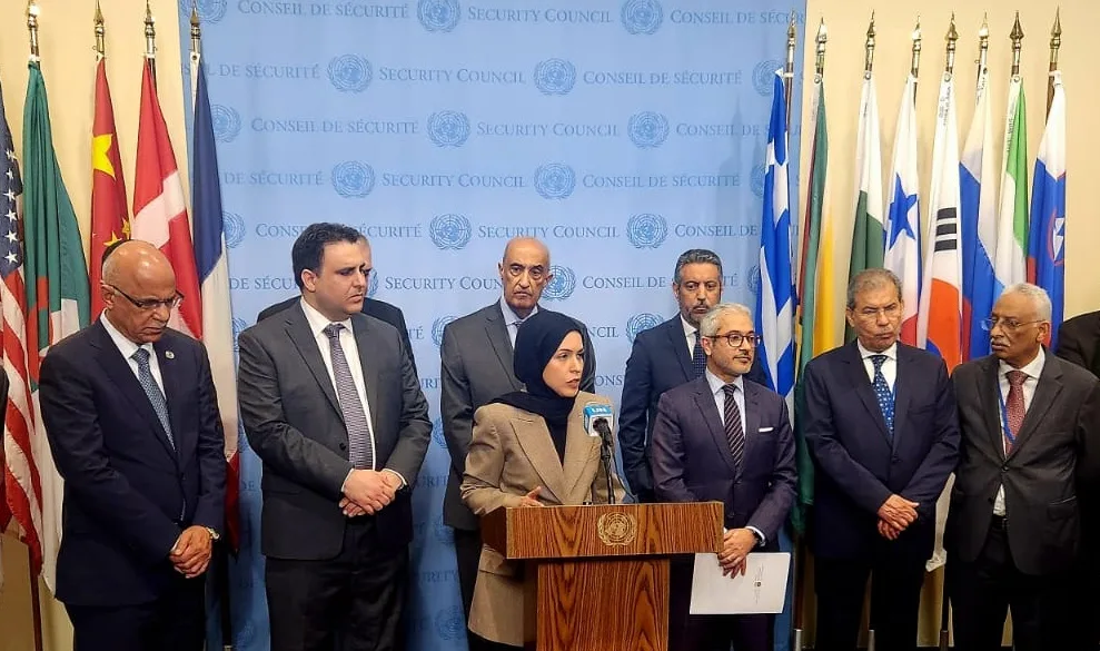 المندوب الدائم لدولة قطر في الأمم المتحدة يشارك في فعالية إعلامية بشأن الوضع في قطاع غزة المندوب الدائم لدولة قطر في الأمم المتحدة يشارك في فعالية إعلامية بشأن الوضع في قطاع غزة