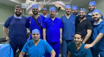 فريق طبي في مستشفى بنها للأطفال يتمكن من إزالة بطارية عالقة في مريء طفل
