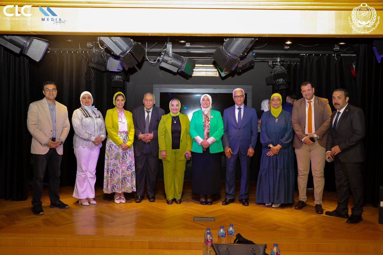 مناقشة مشروعات تخرج طلاب دفعة 2025، وجاء الحدث هذا العام تحت شعار " الإعلام من أجل غد مستدام"،