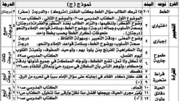 اكتشف درجة المادة الخاصة بك… حل امتحان اللغة العربية للصف الإعدادي 2025 في مختلف المحافظات