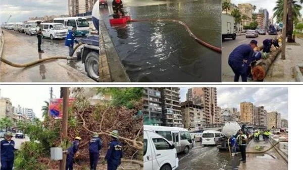 تعاون أمني واسع لمواجهة آثار الطقس السيء في الإسكندرية تعاون أمني واسع لمواجهة آثار الطقس السيء في الإسكندرية