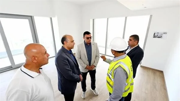 وزير الإسكان يزور أبراج الداون تاون في العلمين الجديدة وزير الإسكان يزور أبراج الداون تاون في العلمين الجديدة