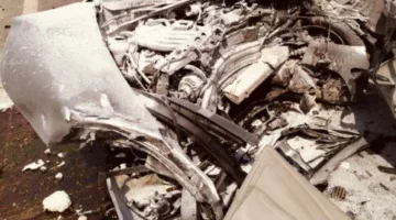 وفاة شخص إثر احتراق سيارته على طريق مصر السويس الصحراوي