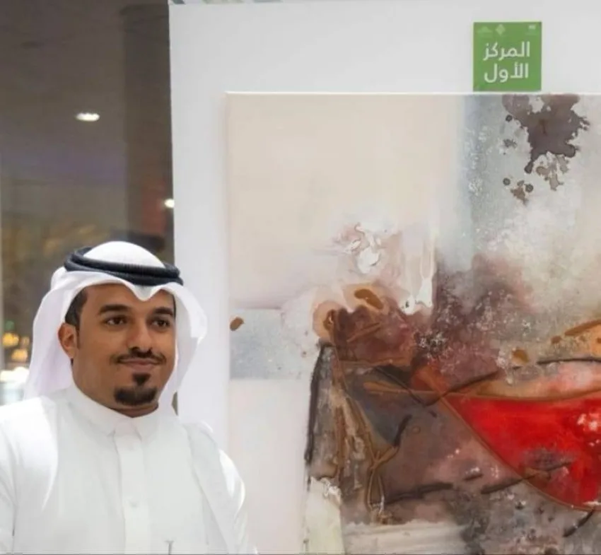 ثامر الرباط يفوز بالمركز الأول في جائزة كلمات البدر للفنون التشكيلية